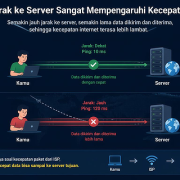 Aplikita Enterprise - Kenapa Jarak ke Server Sangat Mempengaruhi Kecepatan Internet