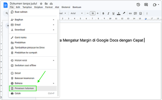 Aplikita Enterprise - Cara Mengatur Margin di Google Docs dengan Cepat 1