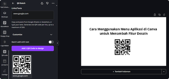Aplikita Enterprise - Cara Menggunakan Menu Aplikasi di Canva untuk Menambah Fitur Desain 4